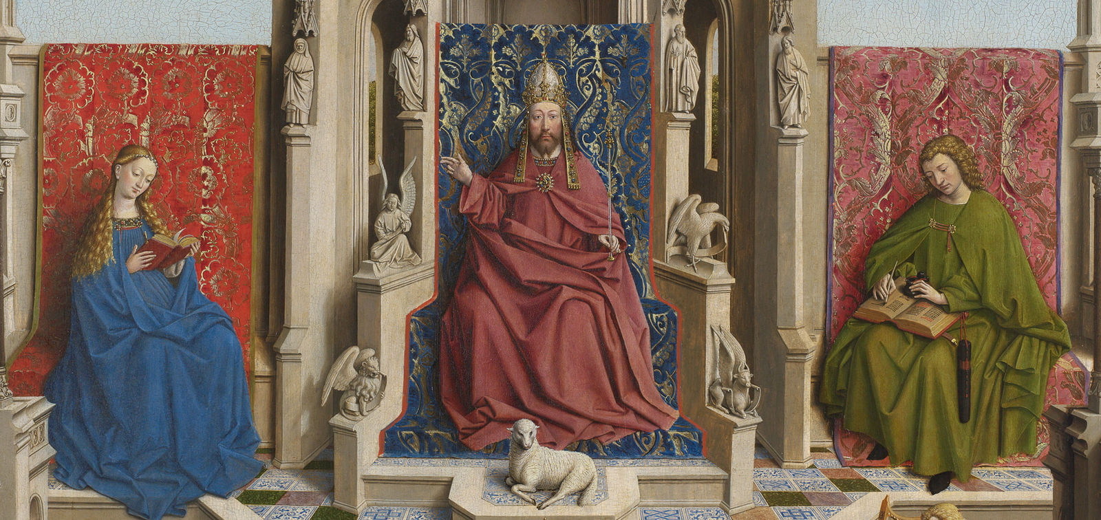 La Fuente de la Gracia. Una tabla del entorno de Jan van Eyck - Exposición  - Museo Nacional del Prado