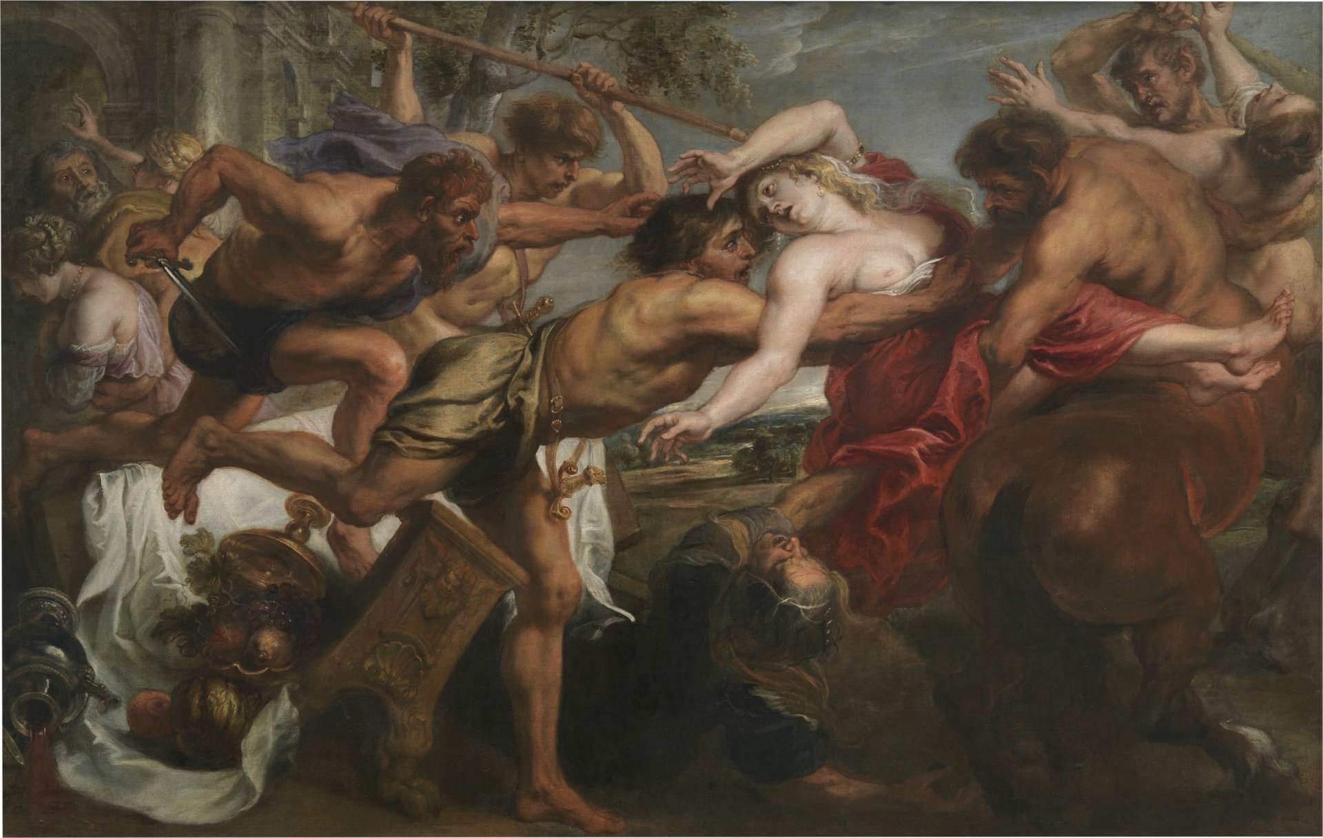 The Rape of Hippodamia - The Collection - Museo Nacional del Prado
