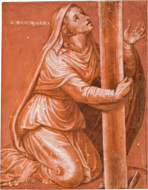 La Magdalena al pie de la Cruz - Colección - Museo Nacional del Prado
