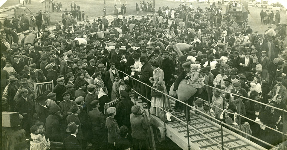 La emigración
