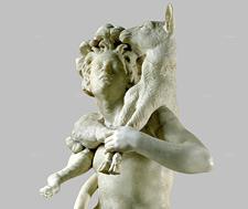 Faun with kid