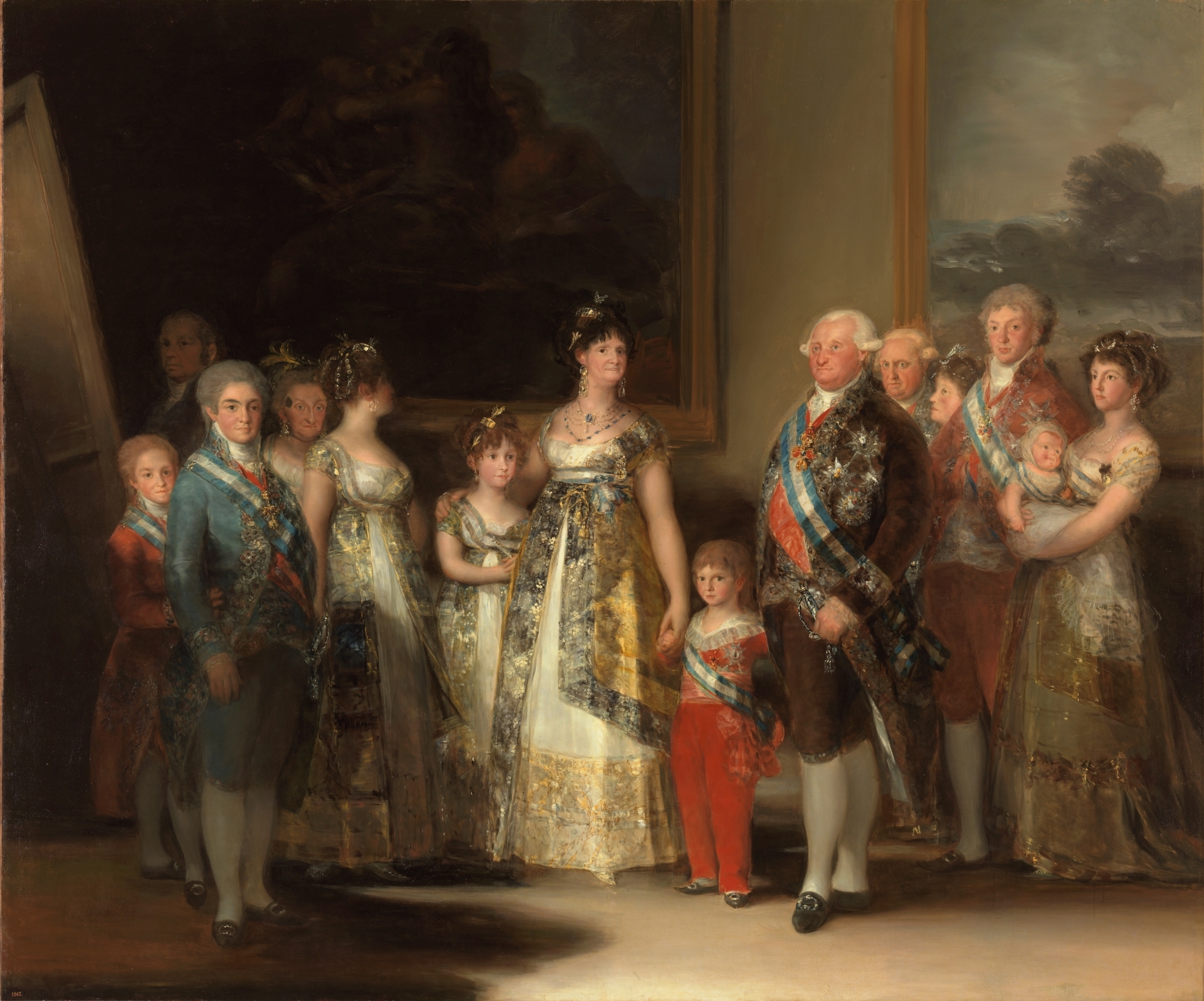 Familia de Carlos IV, La [Goya]
