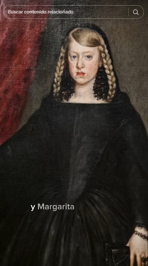 La infanta Margarita de Austria
