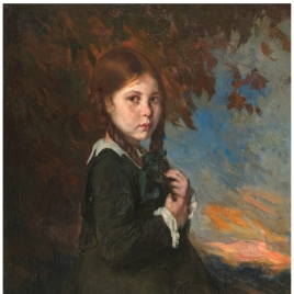 María del Carmen, hija del pintor