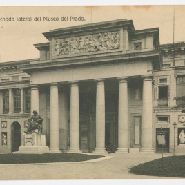 Museo del Prado, vista de la fachada oeste o de Velázquez