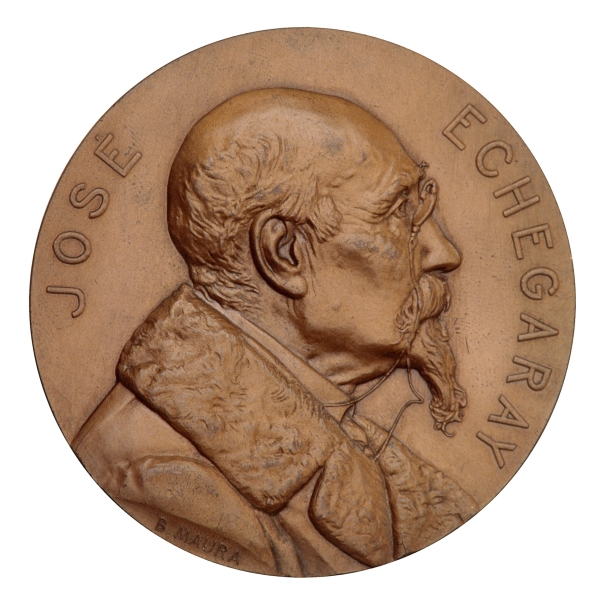 Imagen de la obra: "A José Echegaray. Premio de la Academia de Ciencias"