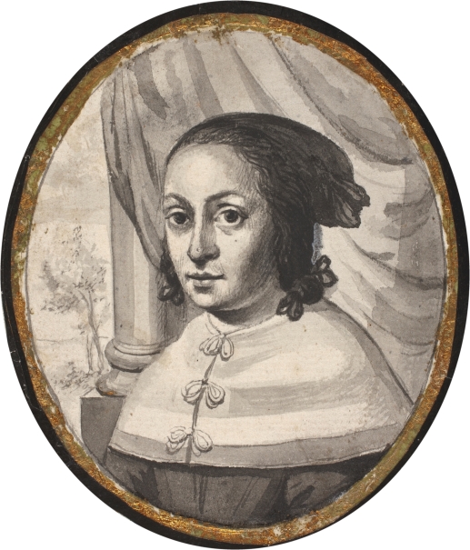 Imagen de la obra: "Retrato femenino (miniatura)"