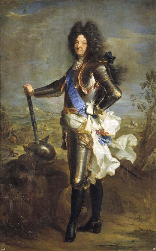 El retrato borbónico en armadura: la tradición francesa y española
