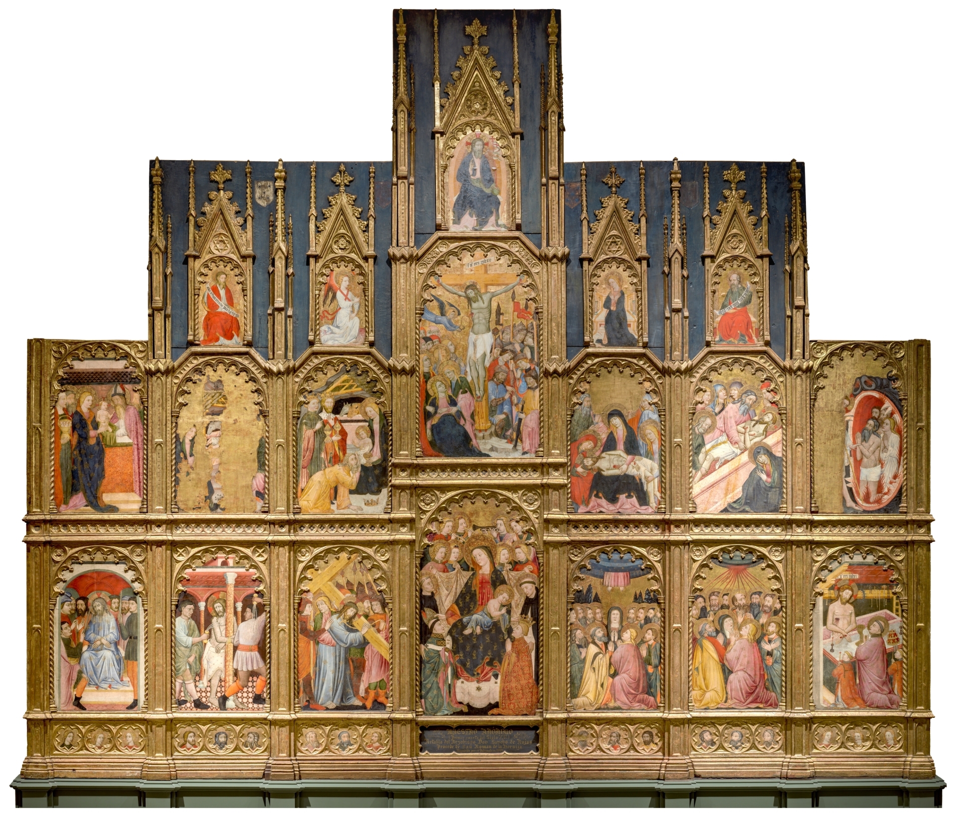 Retablo del arzobispo don Sancho de Rojas [Juan Rodríguez de Toledo]