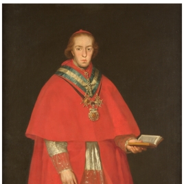 El cardenal Luis María de Borbón y Vallabriga