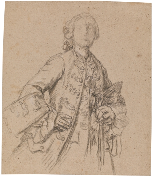 Estudio para un retrato varonil - Colección - Museo Nacional del Prado