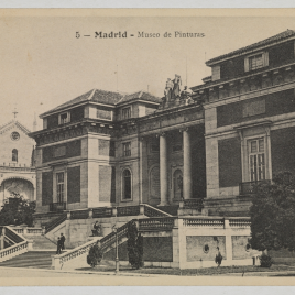 Museo del Prado, vista de la fachada norte o de Goya