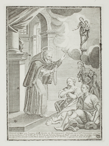 Imagen de la obra: "Milagro de San Serafín de Montegranario"