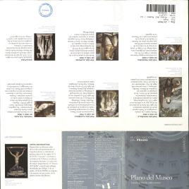 Plano del Museo : localización de colecciones : español / Museo Nacional del Prado.