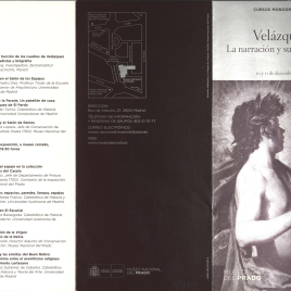 Velázquez : la narración y sus contextos : cursos monográficos /Museo Nacional del Prado.