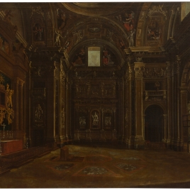 Interior de la Capilla Paolina en Santa María la Mayor de Roma