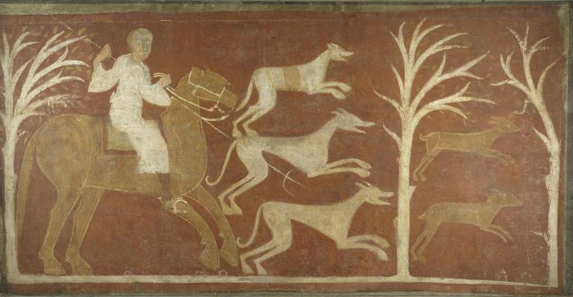 Hare Hunting. Hermitage of San Baudelio (photographic reproduction)