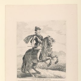 Felipe III, a caballo