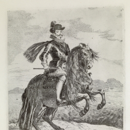 Felipe III, a caballo