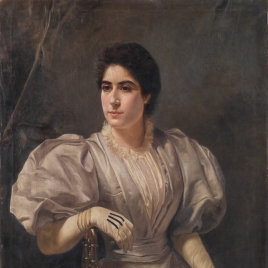 Adela Narbona Beltrán, esposa del pintor