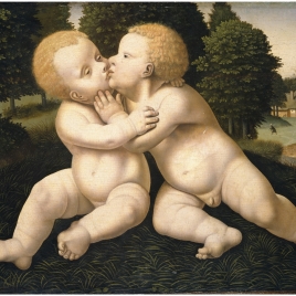 The Holy Infants Embracing