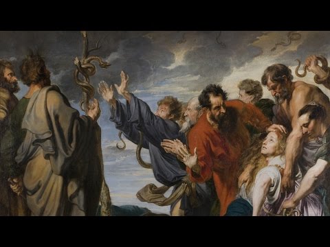 Obras comentadas: La serpiente de metal, de Antonio van Dyck