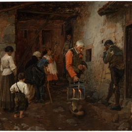 El viático en la aldea (Asturias)