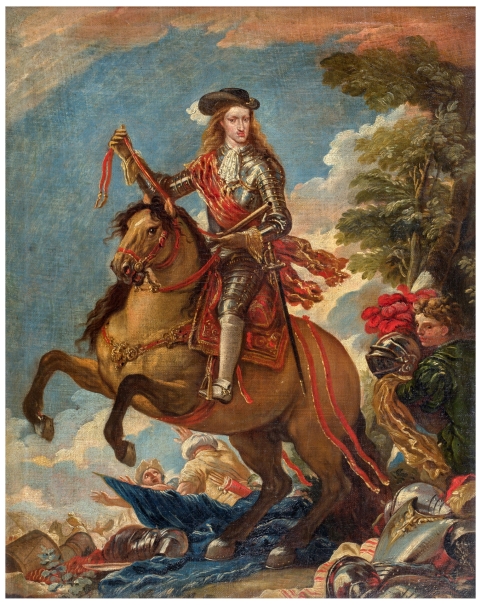 Carlos II a caballo