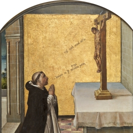San Pedro Mártir en oración