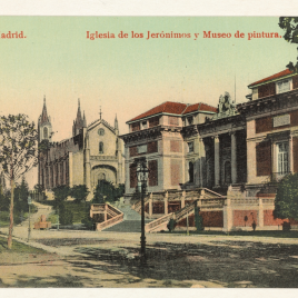 Museo del Prado, vista de la fachada norte o de Goya