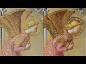 Restauración de dorados: "La Anunciación" de Fra Angelico