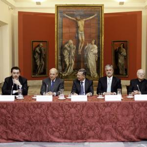 Patrimonio Nacional and the Museo del Prado to collaborate on the study and restoration of The Crucifixion by Rogier van der Weyden