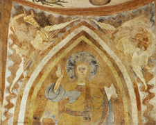 God the Fatherheld by Four Angels