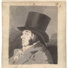 Autorretrato. Francisco Goya y Lucientes, pintor