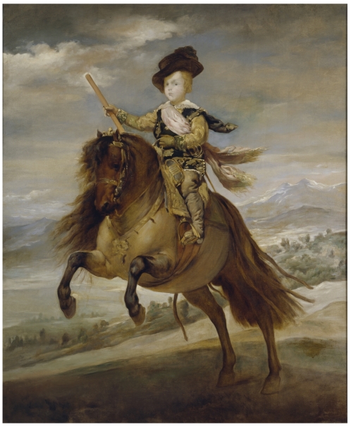 Imagen de la obra: "El príncipe Baltasar Carlos a caballo (copia)"