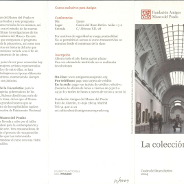 La colección : Casón del Buen Retiro 2014 / Amigos del Museo Nacional del Prado.