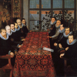 Invitación para una visita a la exposición "La almoneda del siglo. Relaciones artísticas entre España y Gran Bretaña, 1604-1655"