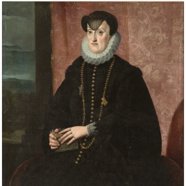 La archiduquesa María de Baviera, duquesa de Stiria