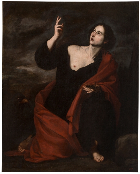 Imagen de la obra: "San Juan Evangelista en Patmos"