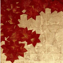 Dos biombos japoneses de la Escuela Rimpa / Museo Nacional del Prado.