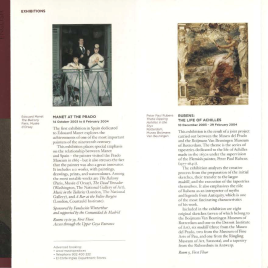 Winter : programme  of events : january - march 2004 : english /Museo Nacional del Prado.