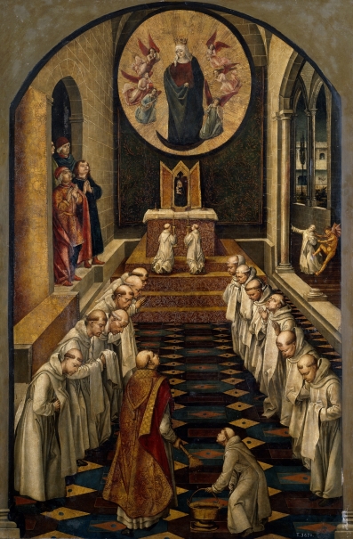 Apparition of the Virgin to a Community of Dominicans