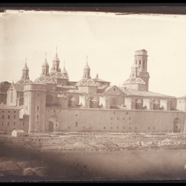 Vista posterior de la Basílica del Pilar de Zaragoza