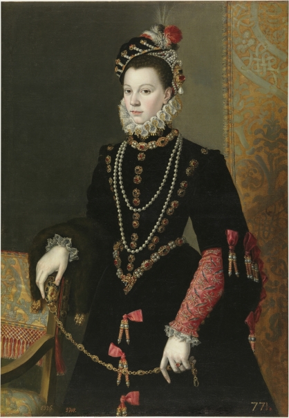 Queen Elisabeth of Valois, third wife of Philip II
