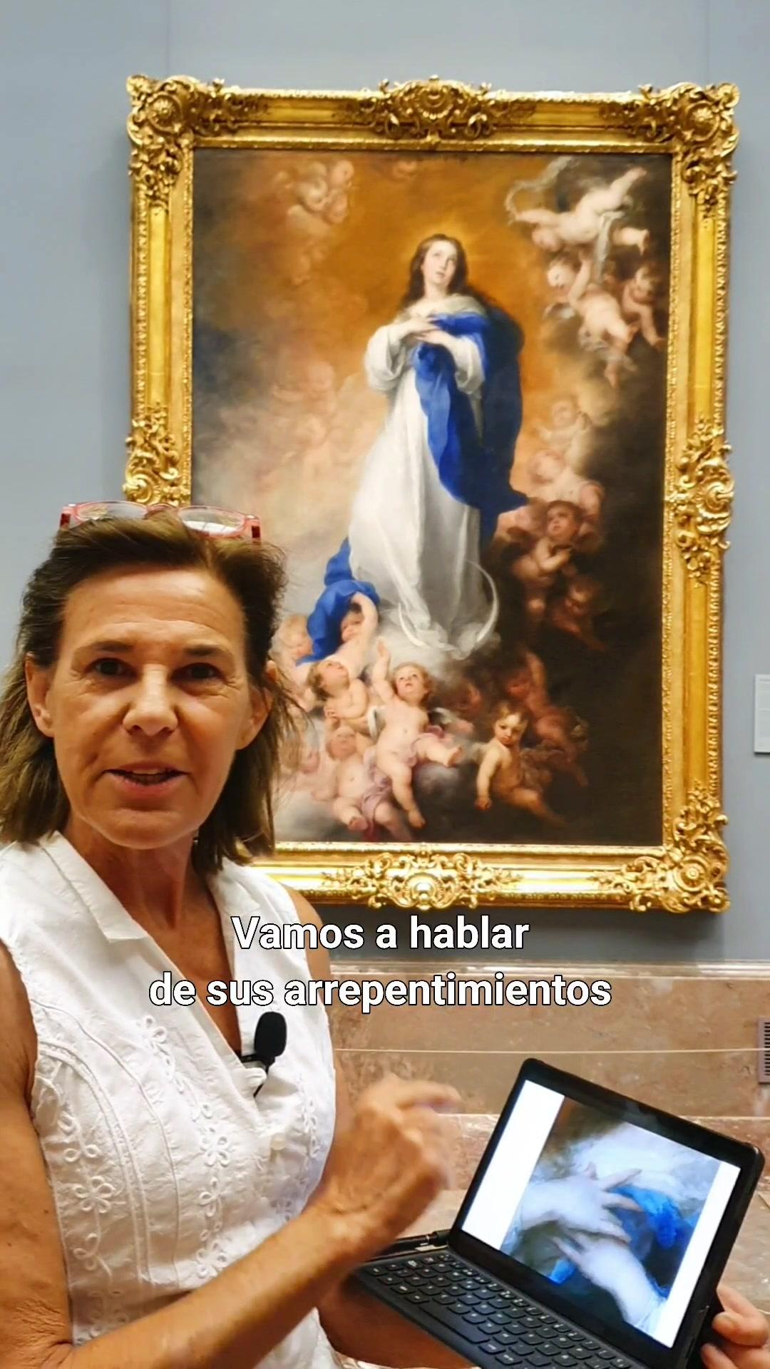 Arrepentimientos: las manos de la "Inmaculada Concepción de los Venerables" de Murillo