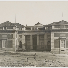 Museo del Prado, vista de la fachada norte o de Goya