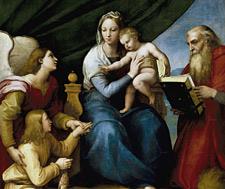 The Holy Family with Raphael, Tobias and Saint Jerome, or the Virgin with a Fish