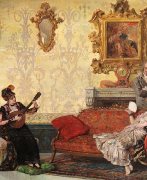 El Prado habla. El concierto, de Vicente Palmaroli