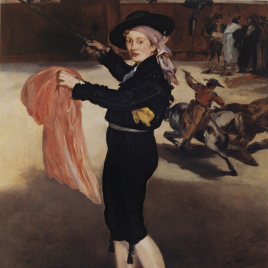 Manet [Material gráfico] : Mlle. Victorine en traje de espada = The Espada or Mlle. Victorine in the costume of an espada.