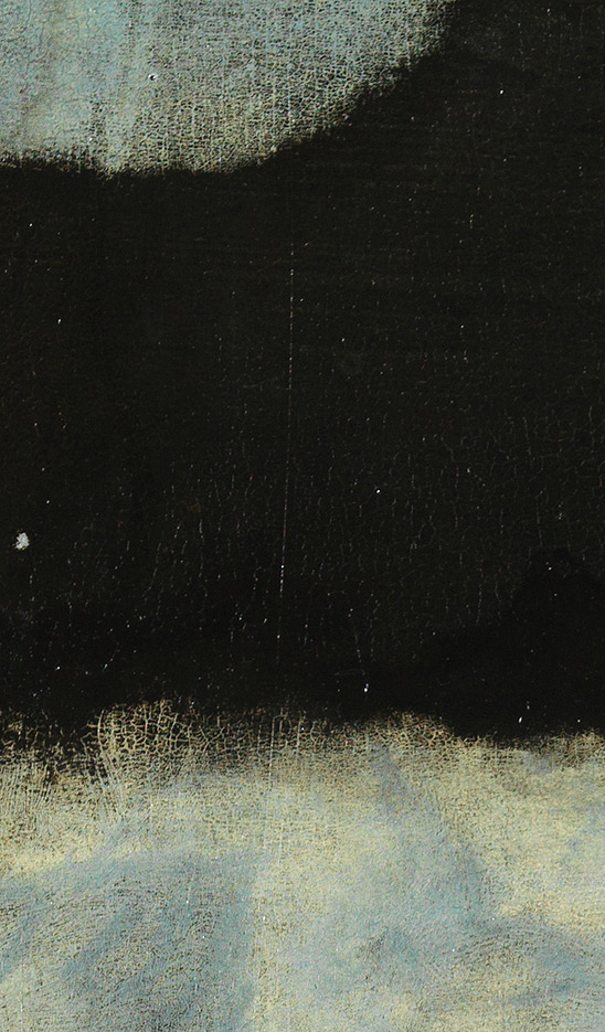 Fig.1: Layer of black overpainting